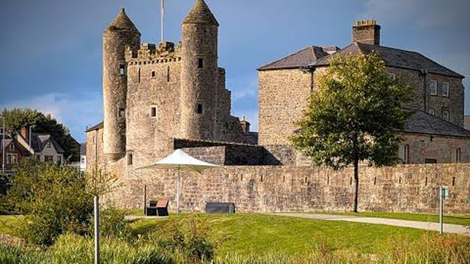 Enniskillen Castle beside the River Erne